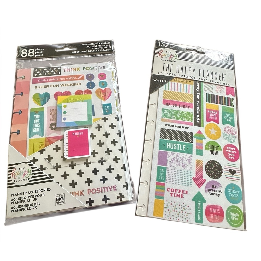 The Happy Planner Accessory Packs Set of 2